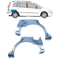 Reparaturblech Kotflügel hinten für Mazda Premacy 1999-2005 / Links+Rechts / Satz 9158