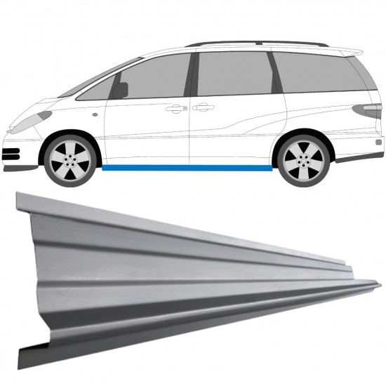 Schweller Reparaturblech / Rechts = Links Toyota Hi Produktbild-Vorschau 11