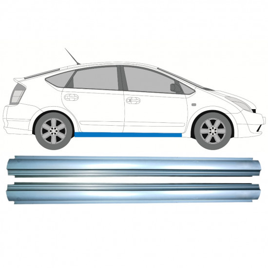 TOYOTA PRIUS 2003-2009 SCHWELLER REPARATURBLECH / RECHTS = LINKS / SATZ