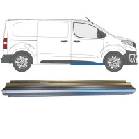 Reparaturblech Schweller vordere Tür für Toyota Proace Verso 2016- / Links = Rechts (symmetrisch) 14902