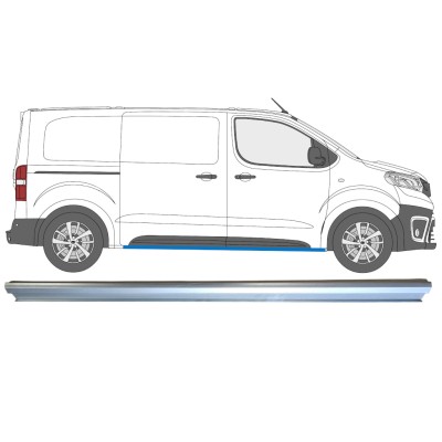 Reparaturblech unterer Schweller für Toyota Proace Verso 2016- / Links = Rechts (symmetrisch) 15600