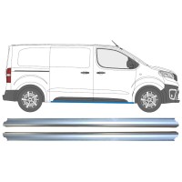 Reparaturblech unterer Schweller für Toyota Proace Verso 2016- / Links+Rechts / Satz 15601