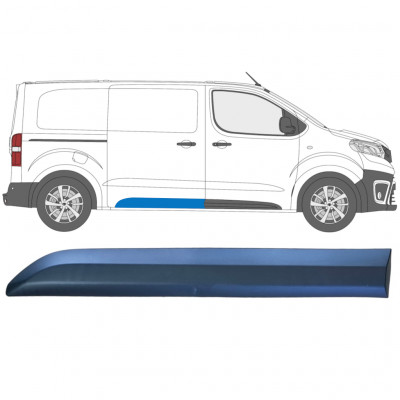 Seitenleiste hinten für Toyota Proace 2016- / Rechts 12820