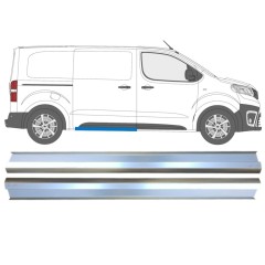 Reparaturblech Schiebetürschweller für Fiat Scudo 2022- / Links = Rechts (symmetrisch) / Satz 13335