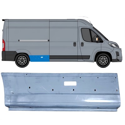 Reparaturblech Kotflügel hinten für Toyota Proace Max 2024- / Rechts 16719