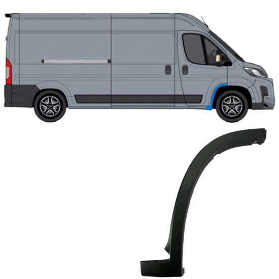 Seitenleiste Kotflügel vorne für Toyota Proace Max 2024- / Rechts 15897