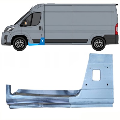 Reparaturblech der Säule + Schweller für Toyota Proace Max 2024- / Links 16733