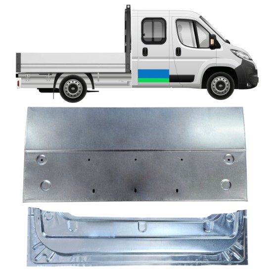 Reparaturblech für die hintere Tür, innen und außen für Toyota Proace Max 2024- / Links = Rechts (symmetrisch) 16638