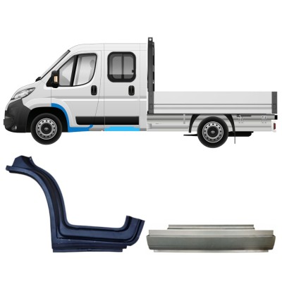 Reparaturblech-Set für Toyota Proace Max 2024- / Links 16685