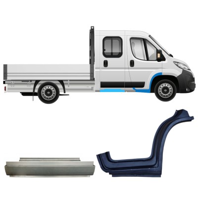 Reparaturblech-Set für Toyota Proace Max 2024- / Rechts 16684