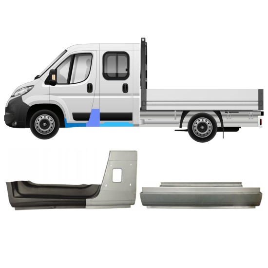 Reparaturblech-Set für Toyota Proace Max 2024- / Links 16687