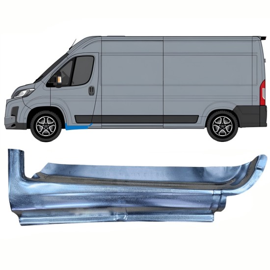 Reparaturblech Schweller vordere Tür für Toyota Proace Max 2024- / Links 16630