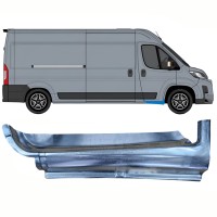 Reparaturblech Schweller vordere Tür für Toyota Proace Max 2024- / Rechts 16629