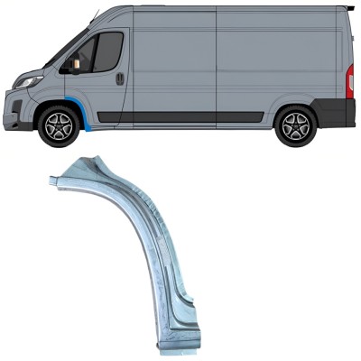Reparaturblech vorderer Radlauf für Toyota Proace Max 2024- / Links 16640