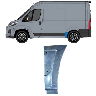 Reparaturblech Kotflügel hinten für Toyota Proace Max 2024- / Links 16735