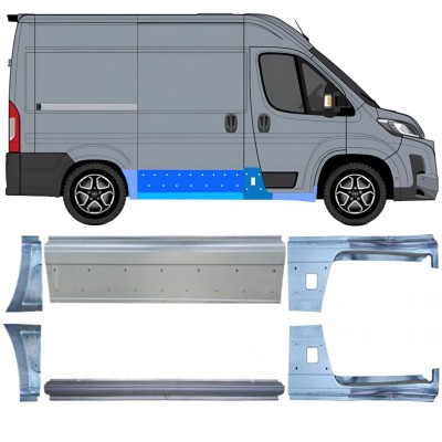 Reparaturblech-Set für Toyota Proace Max 2024- / Links+Rechts 16741