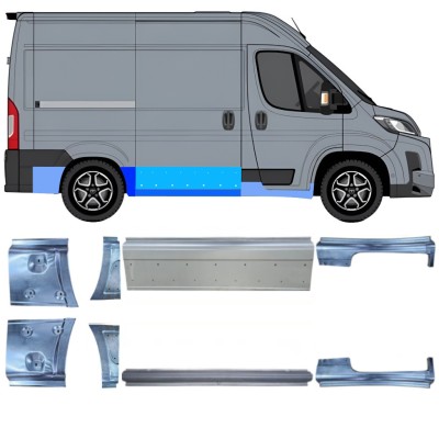 Reparaturblech-Set für Toyota Proace Max 2024- / Links+Rechts 16752