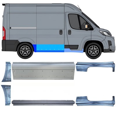 Reparaturblech-Set für Toyota Proace Max 2024- / Links+Rechts 16742