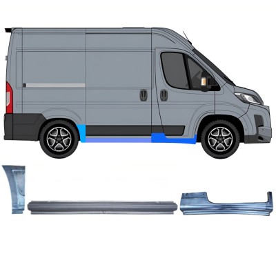 Reparaturblech-Set für Toyota Proace Max 2024- / Rechts 16759