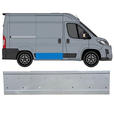 Reparaturblech Schiebetür für Toyota Proace Max 2024- / Rechts 16702