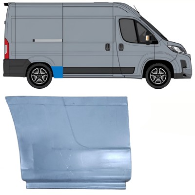 Reparaturblech Kotflügel hinten für Toyota Proace Max 2024- / Rechts 16744