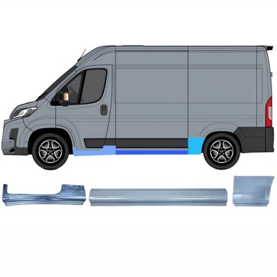 Reparaturblech-Set für Toyota Proace Max 2024- / Links / 16753