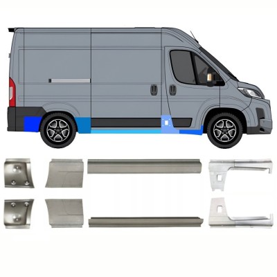 Reparaturblech-Set für Toyota Proace Max 2024- / Links+Rechts 16714