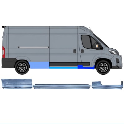 Reparaturblech-Set für Toyota Proace Max 2024- / Rechts 16757