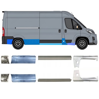 Reparaturblech-Set für Toyota Proace Max 2024- / Links+Rechts 16709
