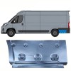 Reparaturblech Kotflügel hinten