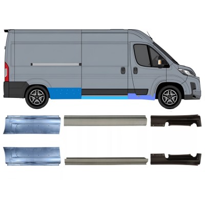 Reparaturblech Schweller für Toyota Proace Max 2024- / Links+Rechts / Satz 16708