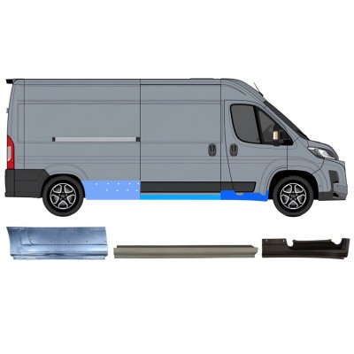 Reparaturblech-Set für Toyota Proace Max 2024- / Rechts 16761