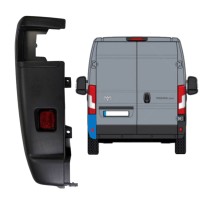 Stoßstange Ecke hinten 270 Grad für Toyota Proace Max 2024- / Links 15939