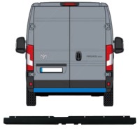 Heckstoßfänger mit Aussparung für Anhängerkupplung für Toyota Proace Max 2024- 16168