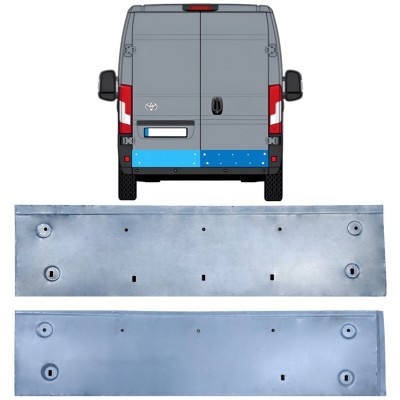 Reparaturblech hintere Tür für Toyota Proace Max 2024- / Links+Rechts 16723