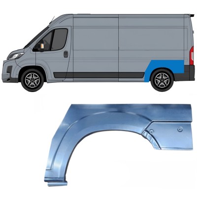 Reparaturblech Kotflügel hinten für Toyota Proace Max 2024- / Links 16690