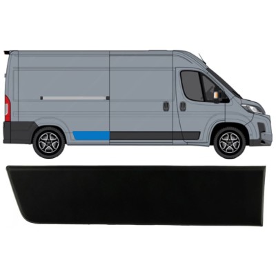 Seitenleiste Kotflügel hinten für Toyota Proace Max 2024- / Rechts 15903