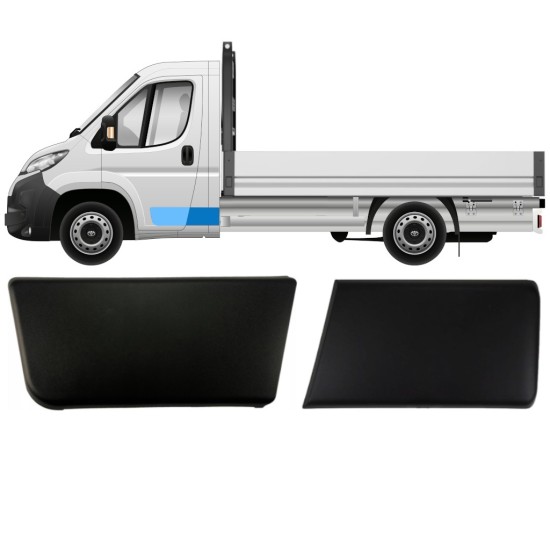 Satz Seitenleisten für Einzelkabine für Toyota Proace Max 2024- / Rechts 15926