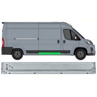 Reparaturblech innere Schiebetür für Toyota Proace Max 2024- / Rechts 17046