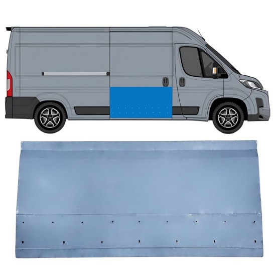 Reparaturblech Schiebetür für Toyota Proace Max 2024- / Rechts 16700
