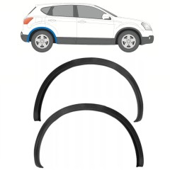 Seitenleiste Kotflügel hinten für Nissan Qashqai 2007-2013 / Links+Rechts / Satz 12687