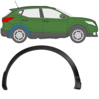 Seitenleiste Kotflügel hinten für Nissan Qashqai 2013-2021 / Rechts 11779