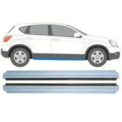 Reparaturblech Innen-Schweller für Nissan Qashqai 2007-2013 / Links+Rechts / Satz 14980