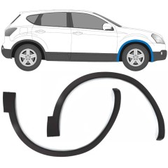 Seitenleiste Kotflügel vorne für Nissan Qashqai 2007-2013 / Links+Rechts / Satz 10075
