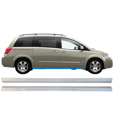 Reparaturblech unterer Schweller für Nissan Quest 2003-2009 / Links+Rechts / Satz 15105