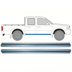 Reparaturblech Schweller für Ford Ranger 1998-2006 / Links = Rechts (symmetrisch) / Satz 10318