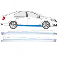 SKODA RAPID 2012- VOLL SCHWELLER REPARATURBLECH / SATZ