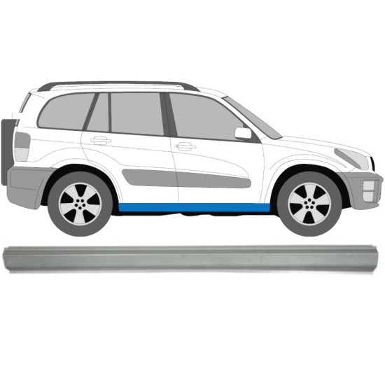 Reparaturblech Schweller