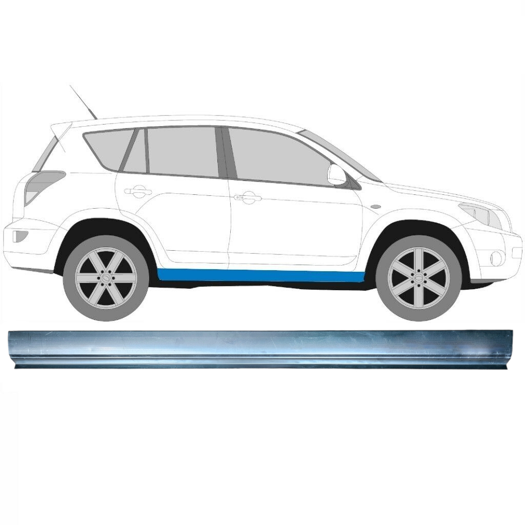 Reparaturblech Schweller Für Toyota Rav4 2006-2013 / Links = Rechts (Symmetrisch) 9361