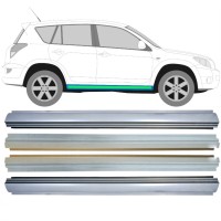 Reparaturblech innen + außen Schweller für Toyota Rav4 2006-2013 / Links+Rechts / Satz 14910